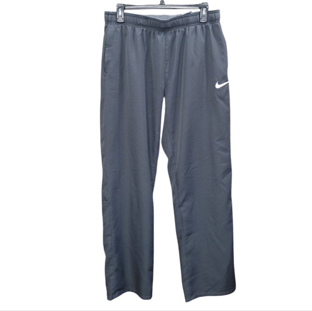 Nike dri-fit gray windbreaker pants Size M